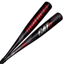 Marucci Cat9 Senior League (-10) 2 3/4" Bat - Black Red