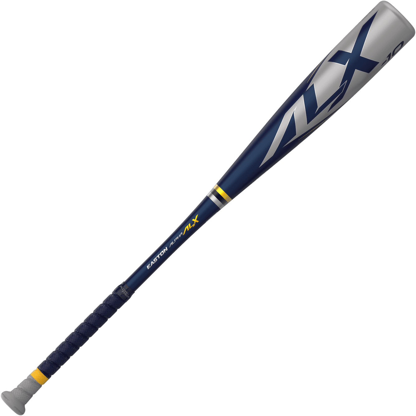 Easton 2022 Alpha ALX 2 3/4" (-10) USSSA Baseball Bat SL22AL10 - Navy Yellow