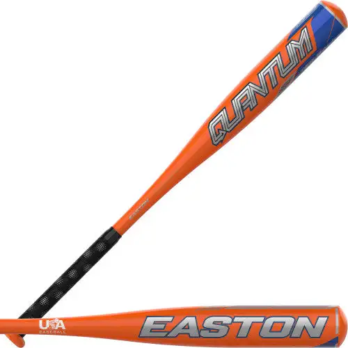 Easton 2023 Quantum (-10) USA T-Ball Bat - Black Orange