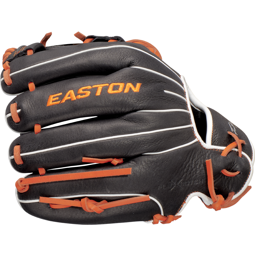 Easton Future Elite 11.00" Youth Infield Glove FE11 - Black Orange 6 Easton Future Elite 11.00" Youth Infield Glove FE11 - Black Orange - Image 4