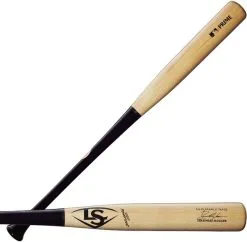 Louisville Slugger MLB Prime Signature Maple RA13 Ronald Acuna Jr. Game Model Baseball Bat - Black Natural