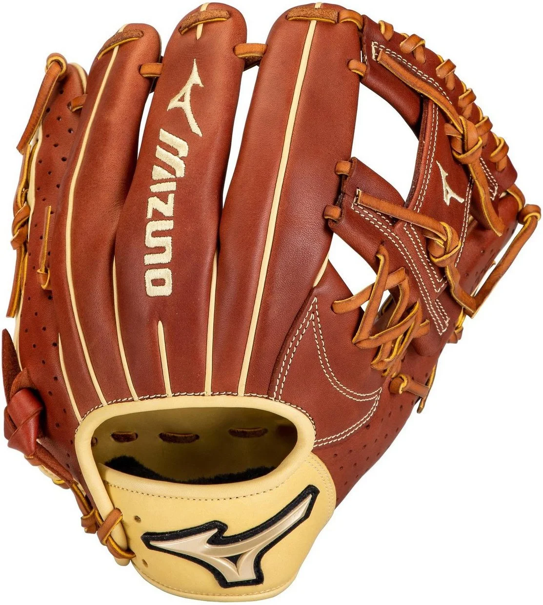 Mizuno MVP Prime 11.50" Infield Glove GPE1150 - Mahogany Tan 3 Mizuno MVP Prime 11.50" Infield Glove GPE1150 - Mahogany Tan