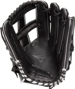 Cheap Bats Store -Cheap Bats Store Mizuno MVP Prime SE 12 50 SP Utility Glove Black Silver HIT a Double 9