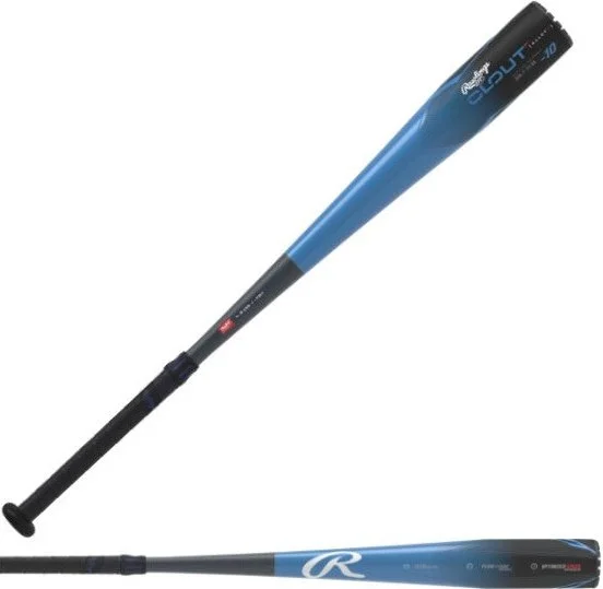 Rawlings 2023 Clout (-10) USSSA Bat RUT3C10 - Black Blue 3 Rawlings 2023 Clout (-10) USSSA Bat RUT3C10 - Black Blue