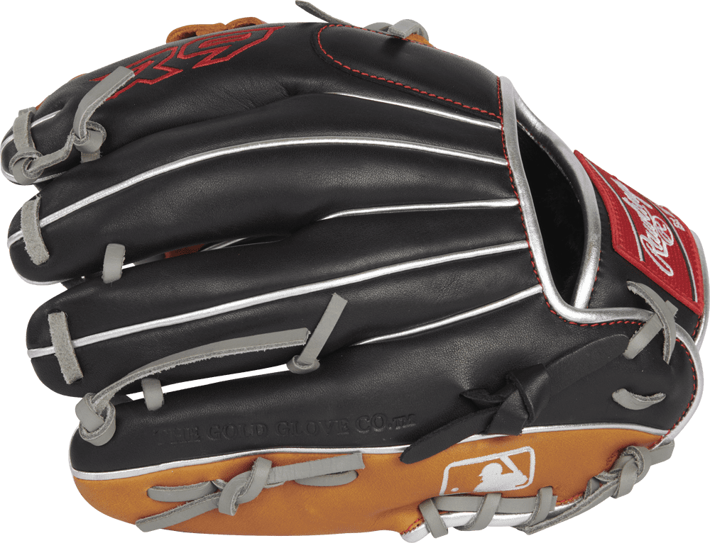 Rawlings 2023 R9 Contour Series 11.00" Infield Glove R9110U-19BT- Black Tan 6 Rawlings 2023 R9 Contour Series 11.00" Infield Glove R9110U-19BT- Black Tan - Image 4