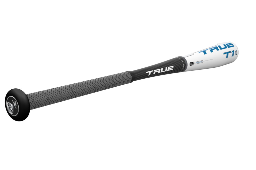 TRUE Sports True 2020 T1X USSSA (-8) Bat 2 3/4" - Gray White Blue - Image 3