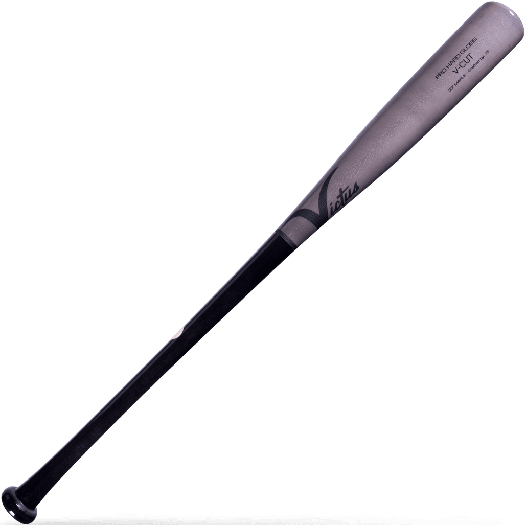 Victus V Cut Maple Bat - Black Gray Gloss - Image 2