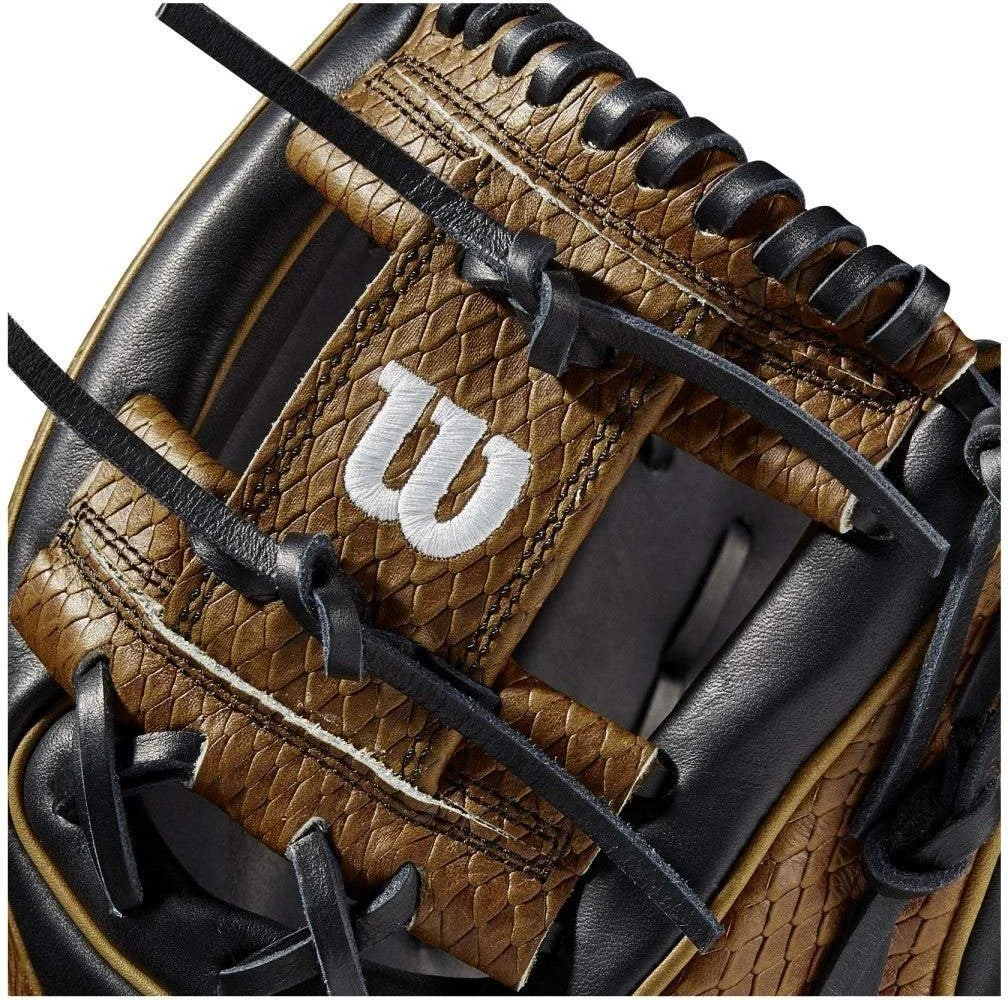 Wilson 2021 A2K 1786 11.50" Infield Baseball Glove - Black Brown - Image 6