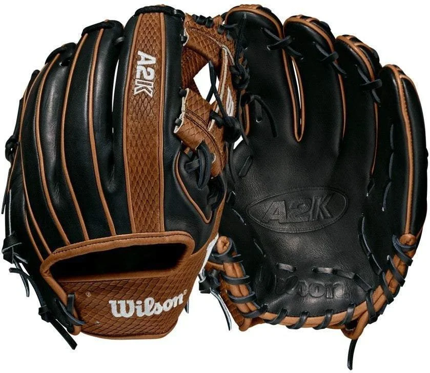 Wilson 2021 A2K 1786 11.50" Infield Baseball Glove - Black Brown - Image 3