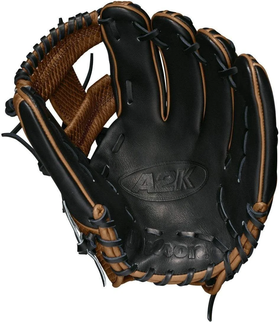 Wilson 2021 A2K 1786 11.50" Infield Baseball Glove - Black Brown - Image 2