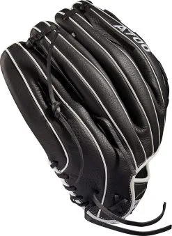 Wilson 2022 A700 12.50" Fastpitch Outfield Glove - Black White -Cheap Bats Store Wilson 2022 A700 12 50 Fastpitch Outfield Glove Black White HIT a Double 6
