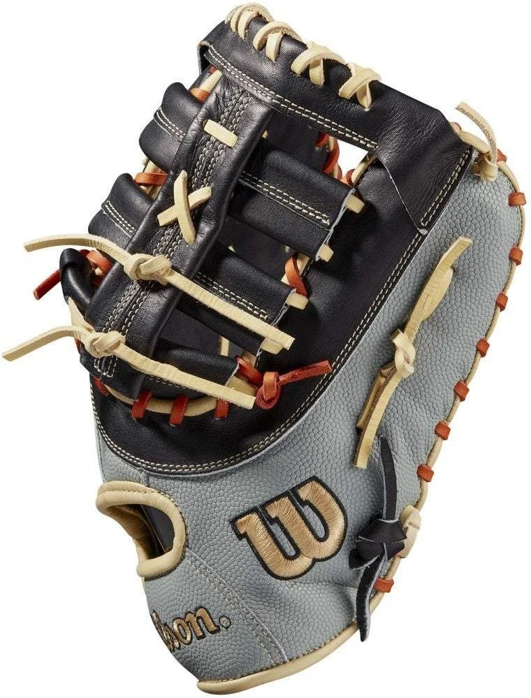 Wilson A2000 1620SS SuperSkin 12.50" 1st Base Mitt - Gray Black - Image 4