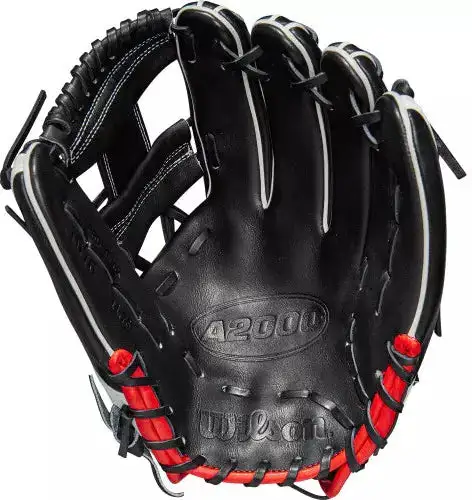 Wilson A2000 1975 11.75" Infield Glove WBW1009701175 - Black White - Image 2