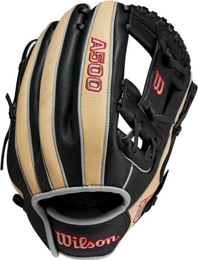 Wilson A500 11.50" Infield Baseball Glove - Black Cork