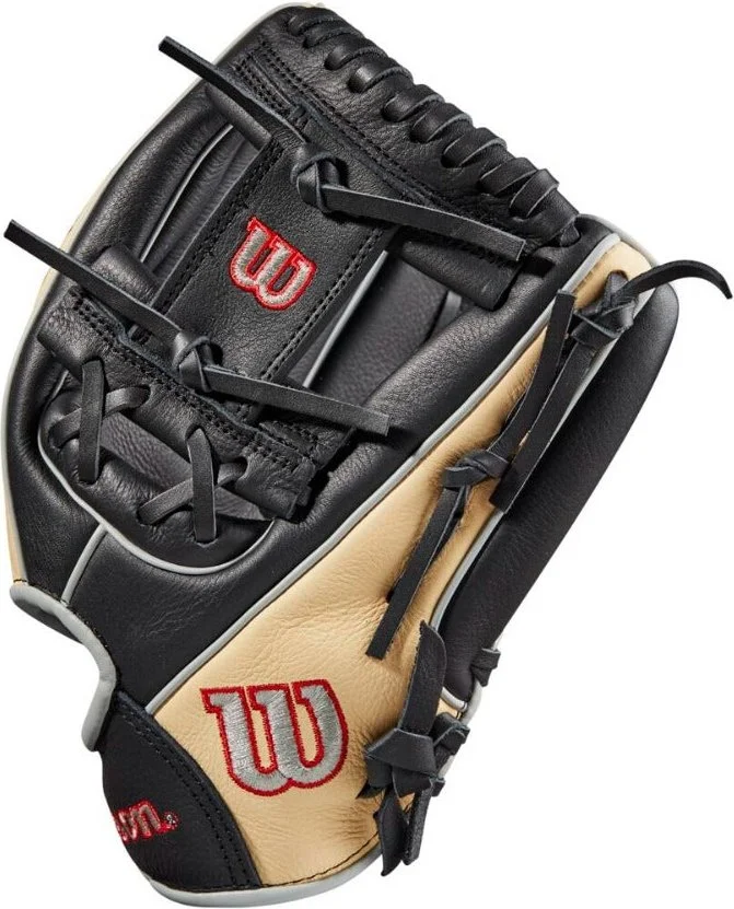 Wilson A500 11.50" Infield Baseball Glove - Black Cork - Image 3