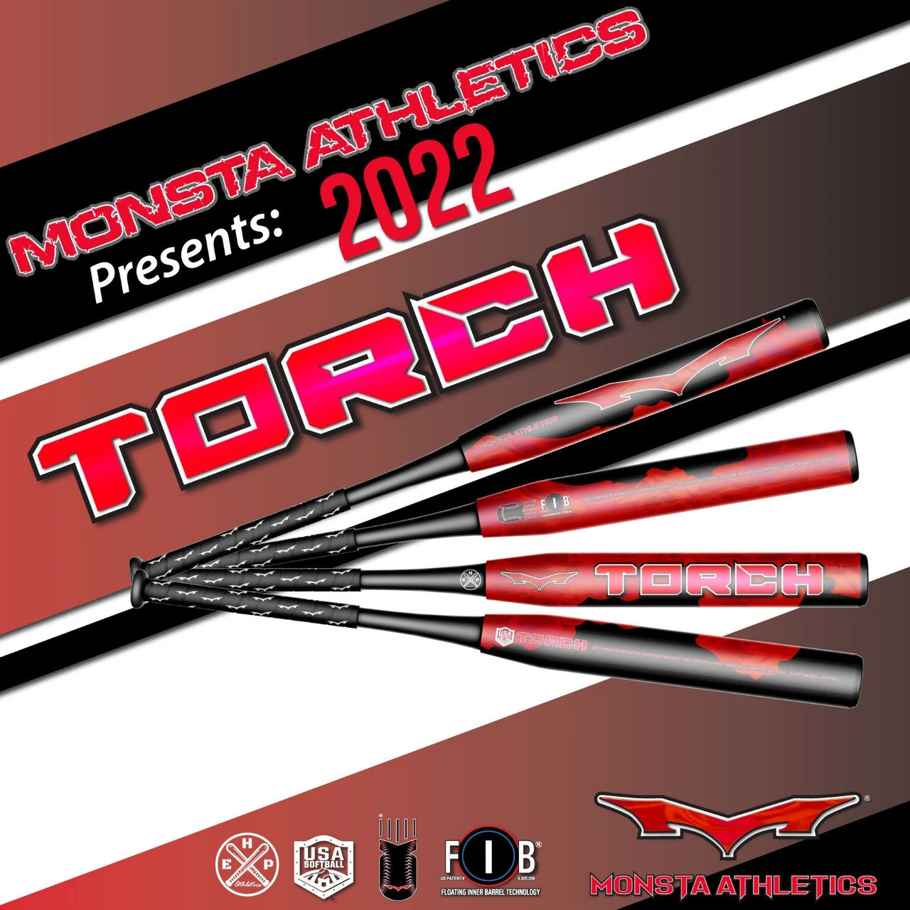 Monsta Red / Black Torch USA / ASA 3 Monsta Red / Black Torch USA / ASA